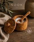 Olive Salt Cellar